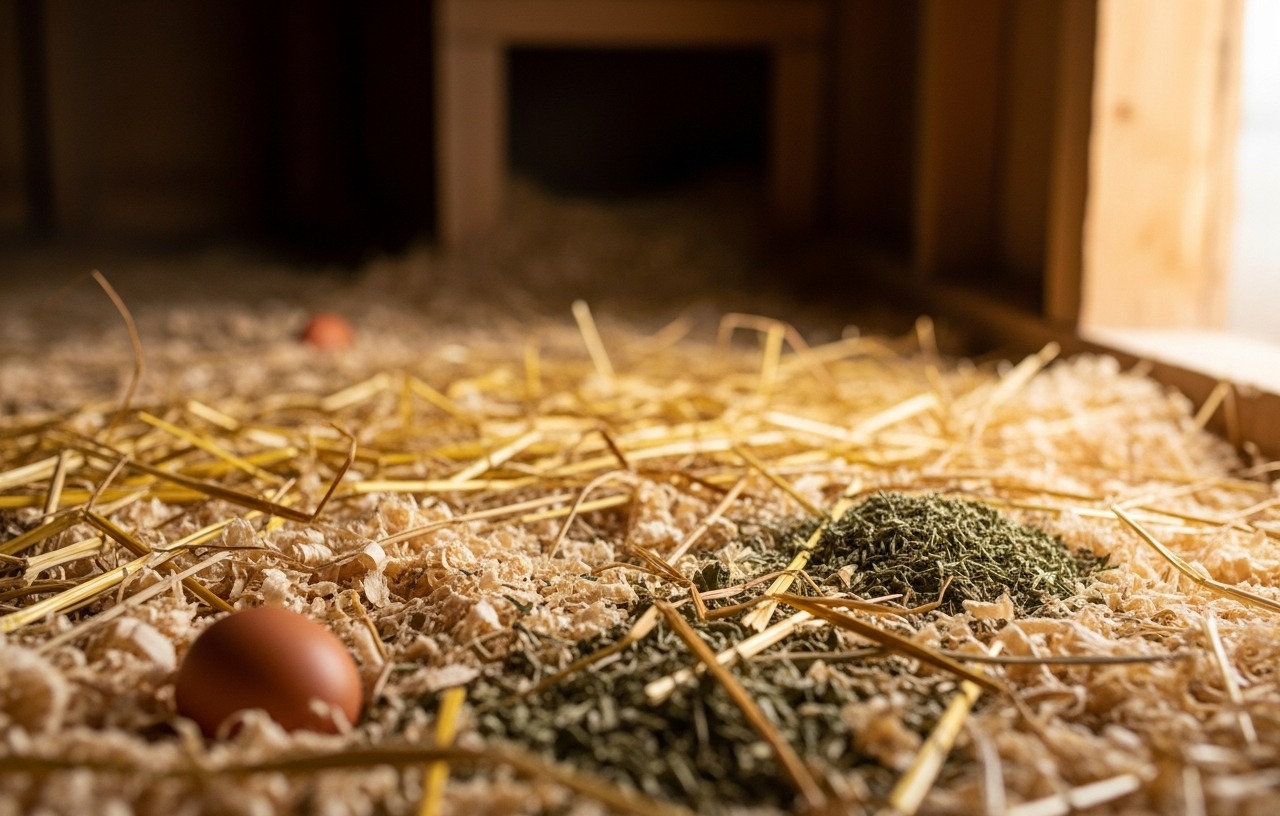 Best Chicken Coop Bedding: Pine Shavings vs Sand vs Hemp